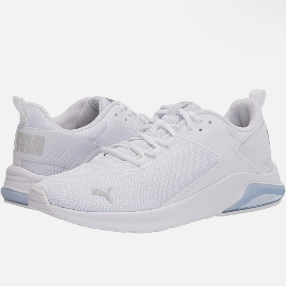 PUMA Men's Electron E Sneakers White